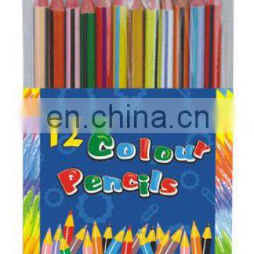 Double Color Wooden Pencil