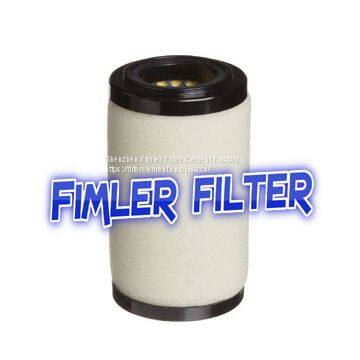 SMC AFM40P-060AS Mist Separator Filter Element for AFM40, Removes Oil Mist, 0.3 Micron