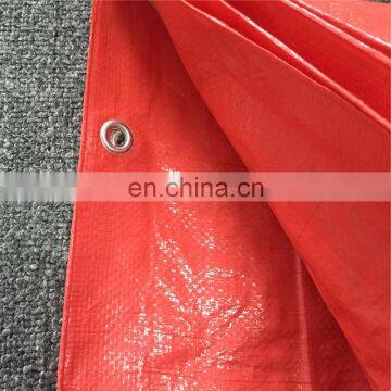 Waterproof Orange Blue Polyethylene Tarpaulin / PE Tarps Fabric / Canvas / Sheet / Roll for Truck Cover& Boat