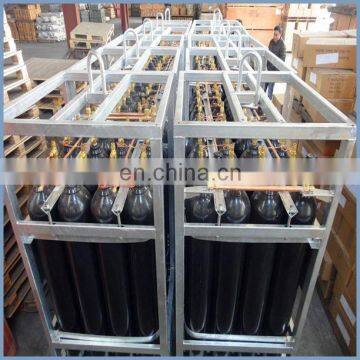 High Pressure Gas Cylinder Bundled Industry Gas Cylinder Racks With DNV/TPED Certificate photo-3