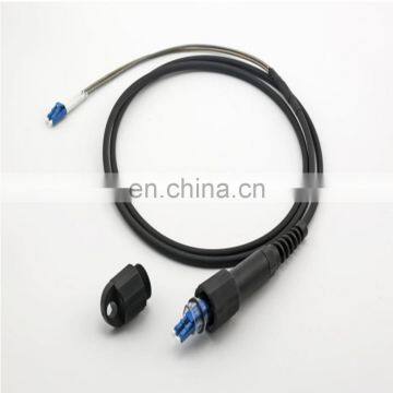 PDLC DLC Connector Waterproof Outdoor Single Mode MM Fiber Optic Patch Cord For 3G 4G Base Station BBU RRU