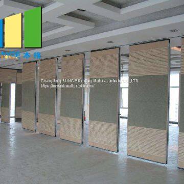 Aluminum Wooden Movable Partition Walls For Banquet Hall Office Room