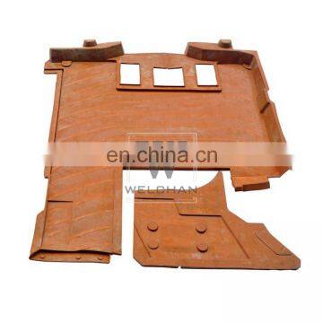 Excavator E320B E312 Cab Rubber Floor Mat Rubber Foot Gasket