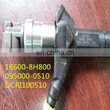 injector 095000-0510 16600-8H800 for Nissan X-Trail