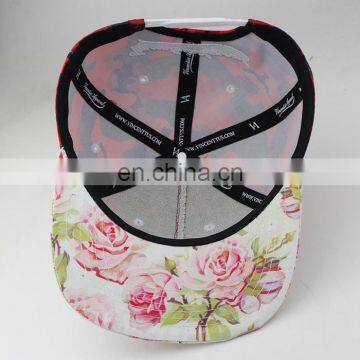 Custom Printing Brim5 Panel Snapback Hats