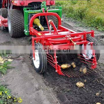 Agricultural sweet potato harvester one row farm tractor potato harvester