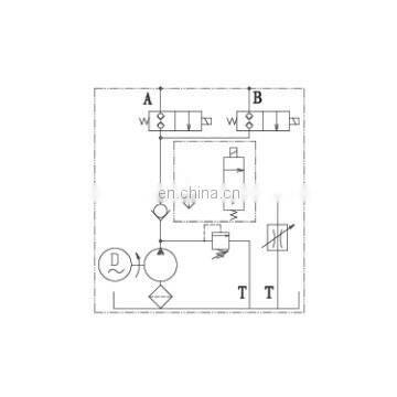 JLNLE Brand 220VAC 380VAC Double-scissors Lift Hydraulic Power Unit Pack photo-2