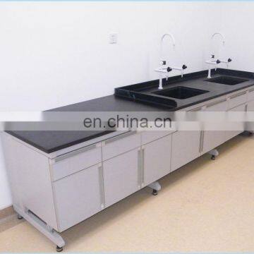 Ho PUI factory price benches Lab furniture supplier lab work wall bench side table