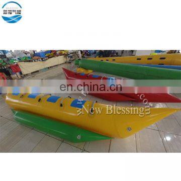 Customized Inflatable Banana Boat Tube Water Tubes,Four Person Inflatable Boat For Lake photo-2