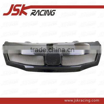 CARBON FIBER FRONT GRILLE FOR 2009-2012 HONDA CITY (JSK121709)