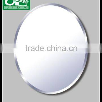 Polished aluminium mirror glass sheet