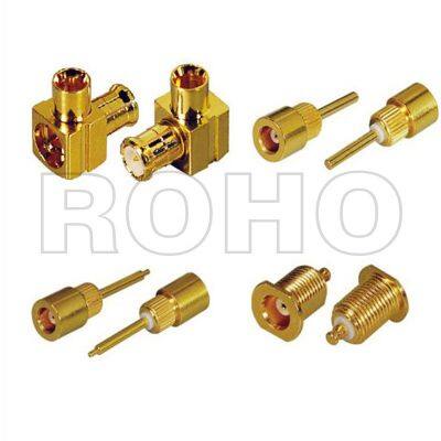 Gold Plated Jack/Female RF Coaxial MCX Connector for Cable and PCB Mount photo-4