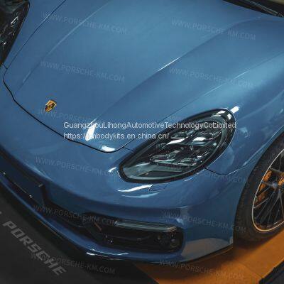 Km for 2010-16 Panamera Upgrade 971 GTS Bumper and New Model Headlights photo-4