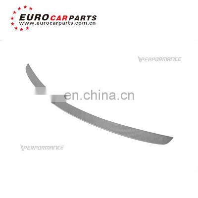 S Class W222 Rear Spoiler B Style S320 S350 S450 S500 S560 2014-2020y Dry Carbon Fiber Material Back Spoiler and Trunk Spoiler photo-4