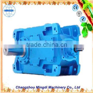 irrigation system used H/B Serial Helical / Bevel Transmission Gear box Parts With Electric Engine motors with reduction gear
