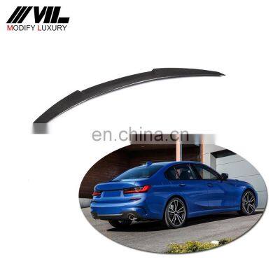 Carbon Fiber Car Rear Wing for BMW 3 Series 330i M340i x Drive G20 G28 Base Sedan 4-Door 2019