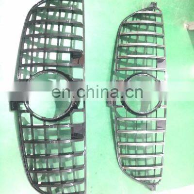 GT STYLE Diamond Black Grille Grill For Mercedes GLE Class W166 W292 Coupe 4Matic 2015-2018 photo-5