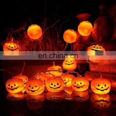 Halloween Pumpkin Decoration Battery Powered String Lights LED Lights With Remote Halloween Wedding photo-3