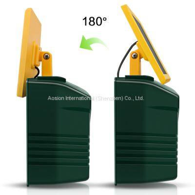 Waterproof Solar Ultrasonic Animal Garden Cat Chaser Birds Repellent photo-4