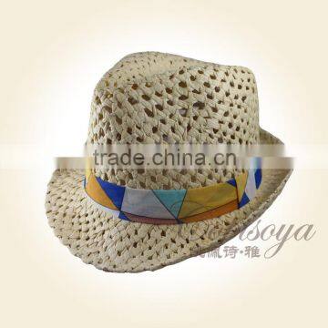 2014 Fashion Hat Handmade Straw Hat Lady Hat Woman Hat Beach Hat