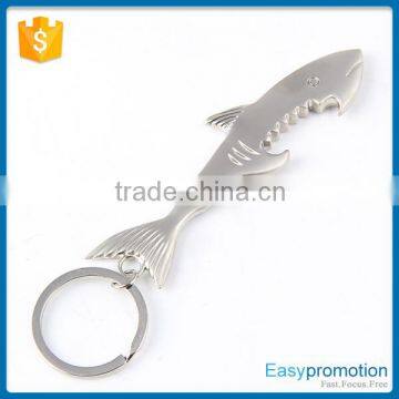 Unique design zinc alloy animal bottle opener keychain wholesale