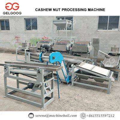 Cashew Nut Cutting Machine Cashew Nut Production Line Automatic Cashew Shelling Machine