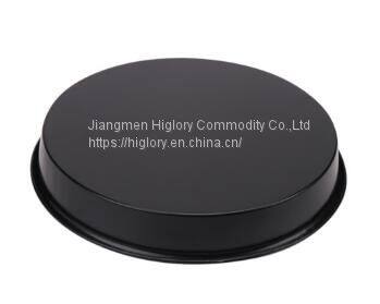 High Quality Iron Black Round Pizza Dishes & Pans For Cake Non Stick Baking Pan photo-4