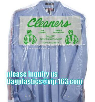 Dry cleaning plastic non-woven garment bags dust cover for clothes storage,Clear Vinyl Showerproof PEVA Plastic Garment