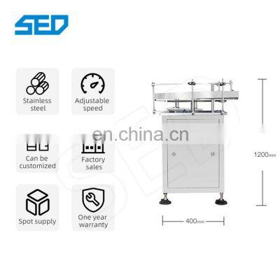Long Service Life Easy Operation Turntable Bottle Unscrambler Sorting Machine