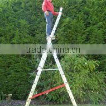 9 Rung Combi All-In-One Extension Ladder, Step Ladder & Free Standing Ladder