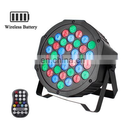 36*1W RGB DJ Disco Stage Lighting With 7 Modes LED Par Light ABS Indoor Stage Lights