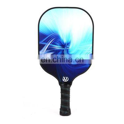 Hot Sale Products OEM Custom Printing Logo PP Carbon Fiber Pickleball Paddle For Sports game