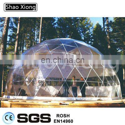10m Geodesic Dome Tent Inflatable Dome Canvas Camping Tent For Sale photo-2
