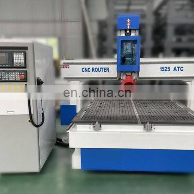 4*8ft Cnc Router Woodworking Machine 4 Axis 1325 Atc Cnc Wood Router for Mdf Cutting Wooden Furniture Door photo-2