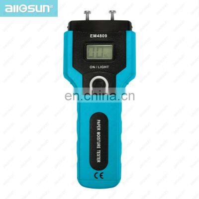 All-Sun EM4809 Stable Paper Moisture Meter Non-destructive Probe Paper Hygrometer Practical Moisture Tester photo-2