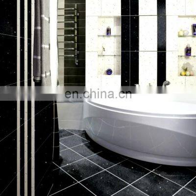 Black Quartz Stone Floor Tile photo-4