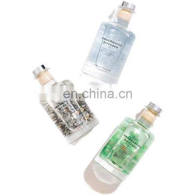 200ml Natural Fragrance Oil Crystal Stone Reed Diffuser for Home Aroma Air Freshener Custom Home Aroma for Home Decoration photo-4