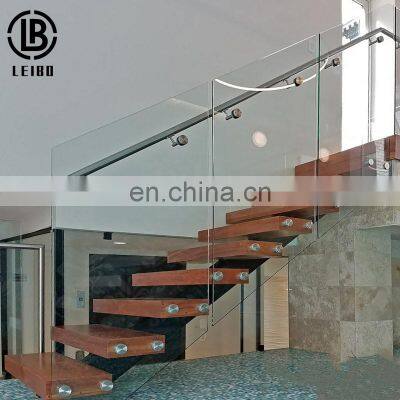 Hot Sale Best Quality Tempered Glass with Stainless Steel Accessories Deck Railing