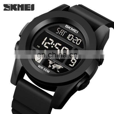 Original watch supplier wholesale digital wristwatch brand Skmei 1905 OEM support custom logo PU band sport men watch