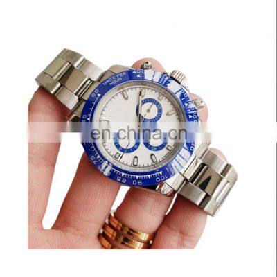 Luxury Men's Watch Custom Automatic Mechanical Movement 316L Stainless Steel Mineral Glass Water Resistant