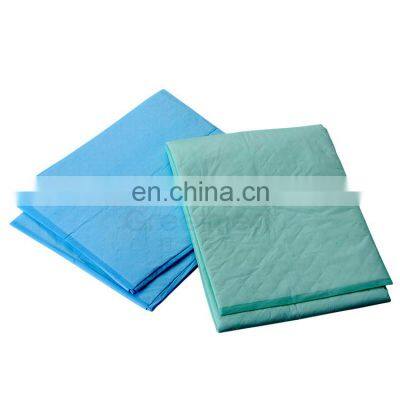 High absorbent incontinence pads hospital medical inconvenient bed pet 60 x 90 waterproof disposable underpad