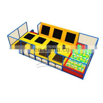 Children Trampoline Park With Donuts Slide Indoor Children Playground Trampoline photo-2