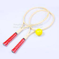 Wood badminton Tennis Racket for Kids Training