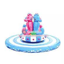 Guangdong Supply Zhongshan Taile Amusement Manufacturing Small and Medium Sized Indoor and Outdoor Children's Puzzle Naughty Fort Climbing Amusement Electric Rotating Inflatable Hippocampus (LT-KL02) photo-3