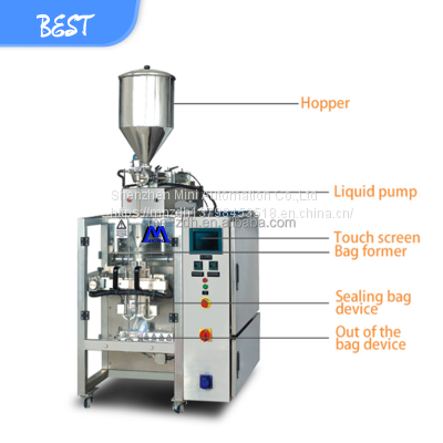 Sauce Filling Machine Sachet Water Production Machine Peanut butter packaging machine