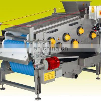 Orange juice belt extractor machine