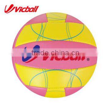 Official Size & Weight Foam PVC Material Machine Stitched Volleyball