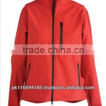 Custom Plain 100% Polyester Soft Shell Jacket for Men