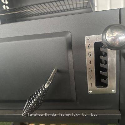 Smokeless Camping Fire Pit Luxury Charcoal BBQ Grill With Wheel photo-3