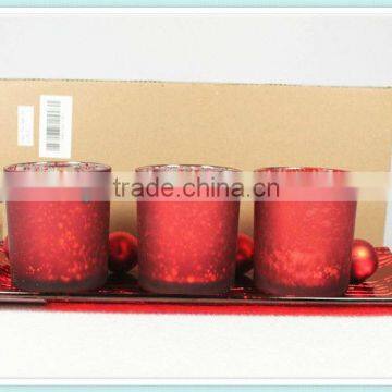 gardening craft ideas,glass floating candle bowl,terracotta decorations